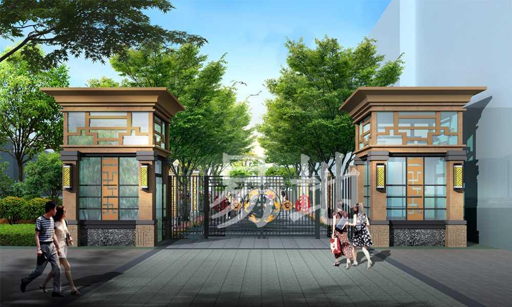 郑州易地园林景观规划设计有限公司作品,新合鑫睿智禧园