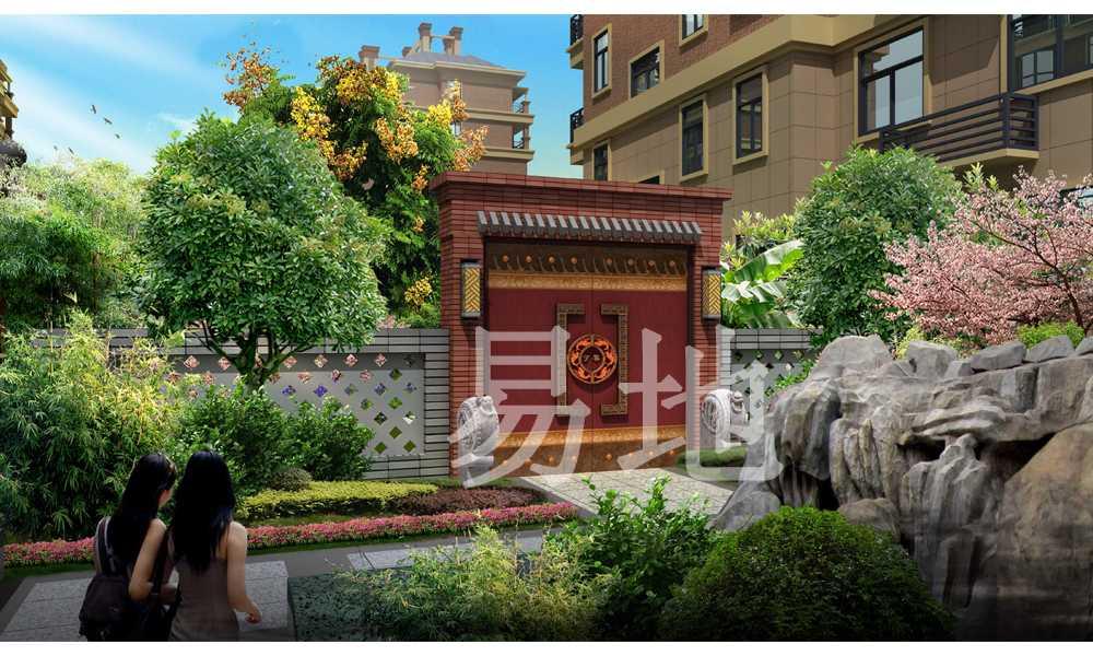 郑州易地园林景观规划设计有限公司作品,新合鑫睿智禧园