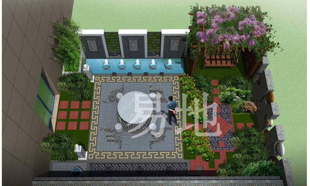 郑州易地园林景观规划设计有限公司作品,新合鑫睿智禧园