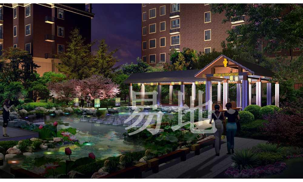 郑州易地园林景观规划设计有限公司作品,新合鑫睿智禧园