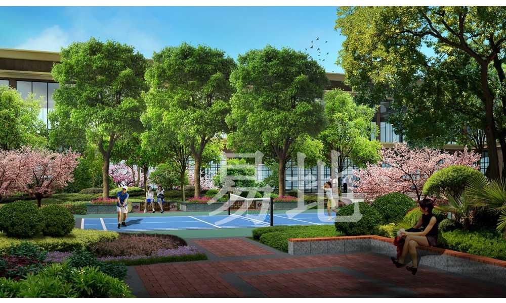 郑州易地园林景观规划设计有限公司作品,新合鑫睿智禧园